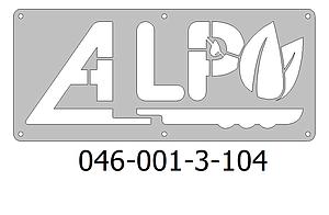  AL-LP PLACA INOX BRILLO 2 mm 250 x 110 mm 